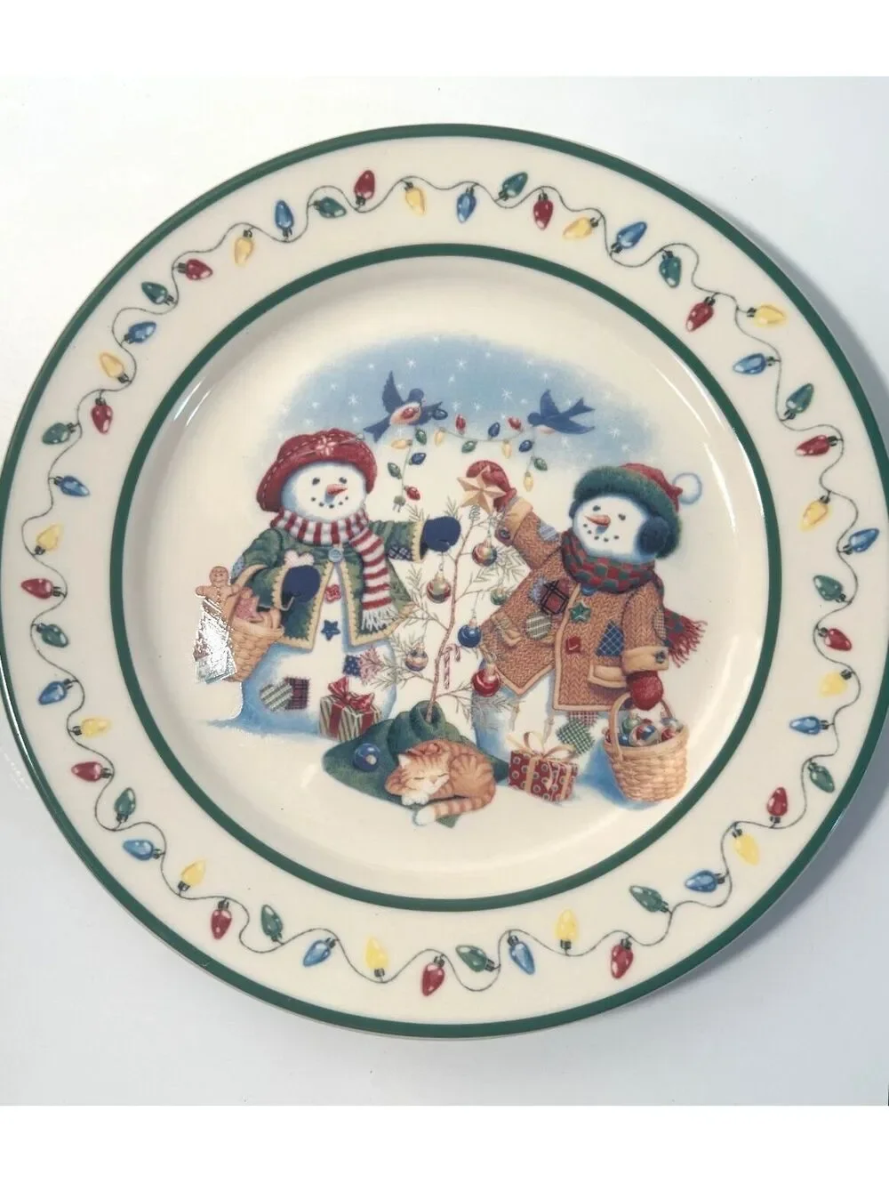 Longaberger Flurry Snowball Christmas 1999 Snowman 9